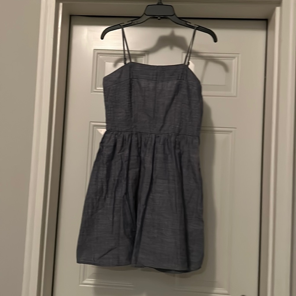 Gap Denim Spaghetti Straps Dress